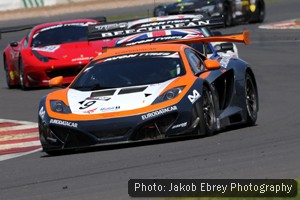 Duncan in British GT action